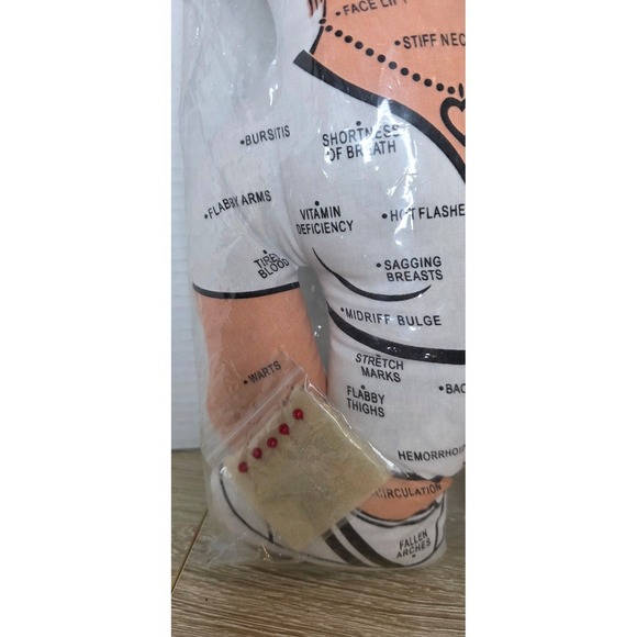 1987 New in Package Birthday Voodoo Doll Over the Hill Gag gift vintage fun! - Picture 3 of 5